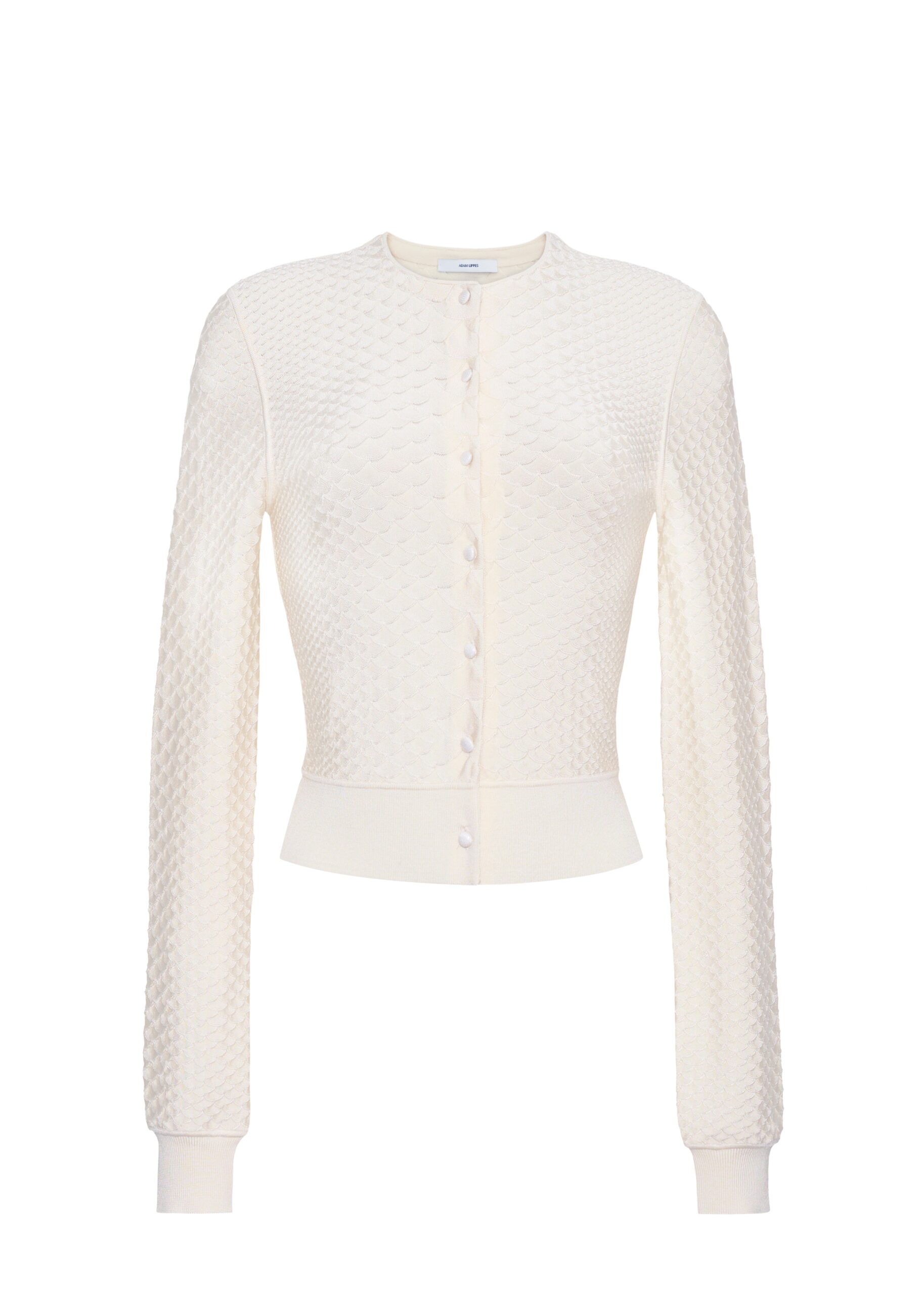 Adam Lippes Worth Cardigan in Viscose Python, Ivory Adam Lippes Worth Cardigan in Viscose Python, Ivory | Cardigan | Coveti