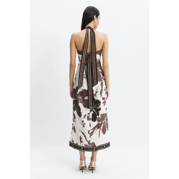 Aje Addie Maxi Dress in Sierra Print | Maxi Dresses | Coveti