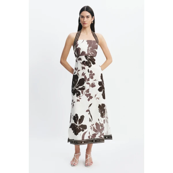 Aje Addie Maxi Dress in Sierra Print | Maxi Dresses | Coveti