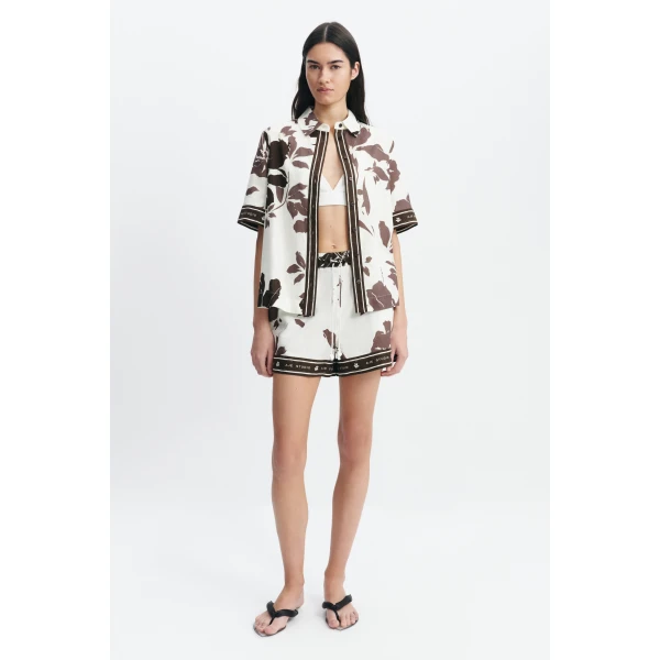 Aje Addie Shirt in Sierra Print | Shirts | Coveti