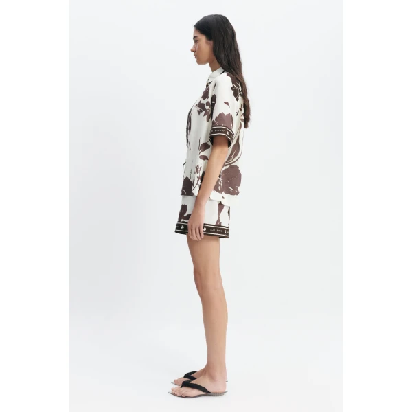 Aje Addie Shirt in Sierra Print | Shirts | Coveti