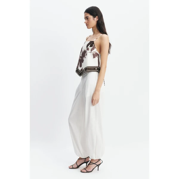 Aje Addie Tie Back Top in Sierra Print | Tops | Coveti