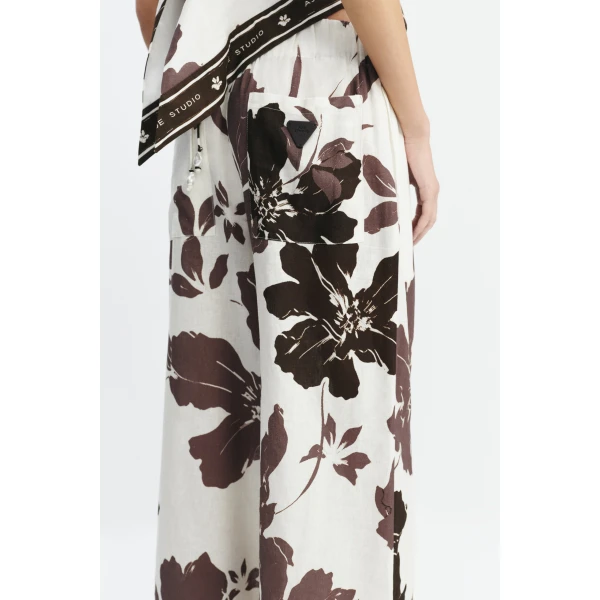 Aje Addie Wide Leg Pant in Sierra Print | Pants | Coveti