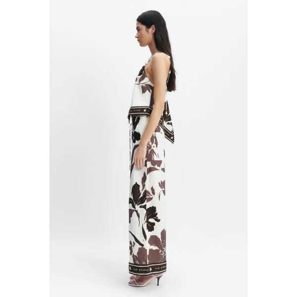 Aje Addie Wide Leg Pant in Sierra Print | Pants | Coveti