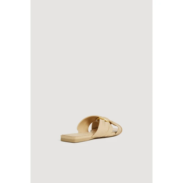 Aje Alina Slide in Beach Beige | Flip Flops & Slides | Coveti