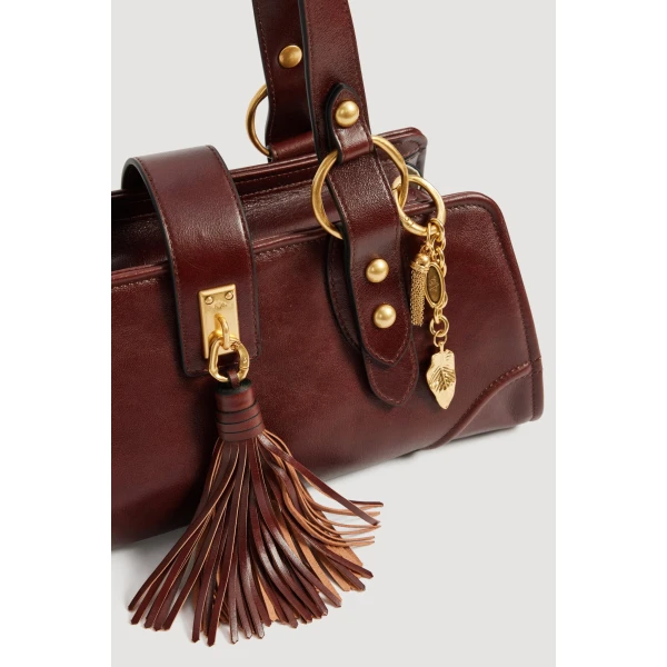 Aje Alive East West Shopper in Dark Tan | Shoulder & Crossbody Bags | Coveti