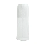 Aje Althira Sequin Midi Skirt in Ivory | Skirts | Coveti