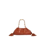 Aje Amber Clutch in Chestnut | Clutch Bags | Coveti