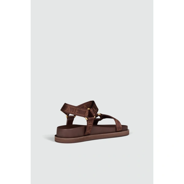 Aje Anais Sandal in Chocolate | Sandals | Coveti