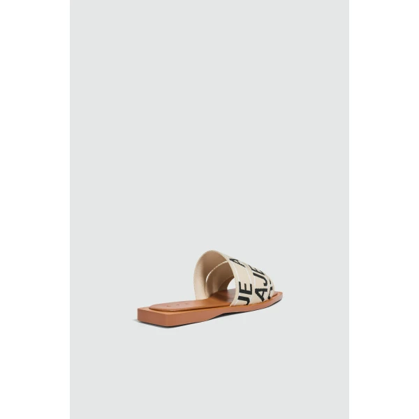 Aje Anais Slide in Tan/Natural | Flip Flops & Slides | Coveti