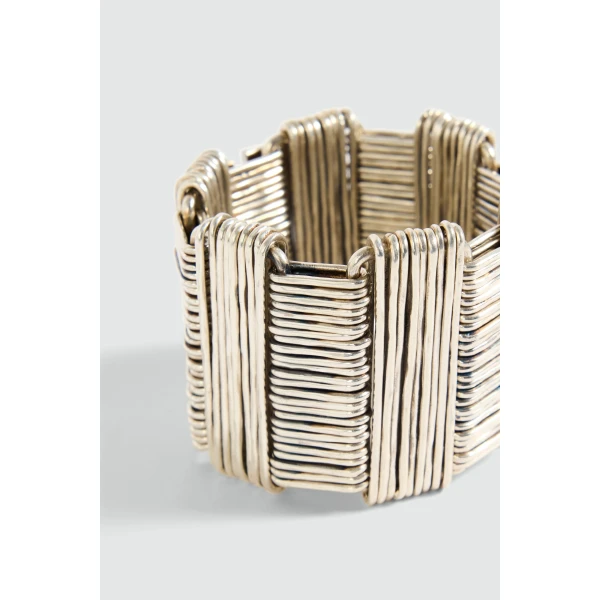 Aje Aprile Bangle in Silver | Bracelets | Coveti