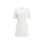 Aje Asher Knit Mini Dress in Ivory | Mini Dresses | Coveti