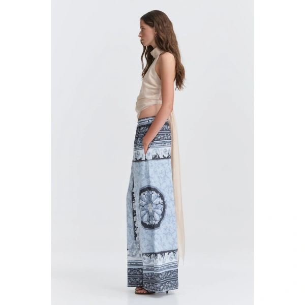 Aje Auralis Pant in Blue Heirloom | Pants | Coveti