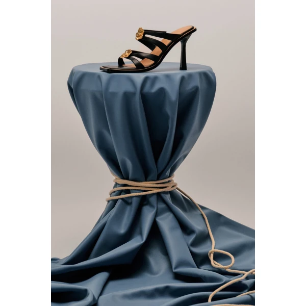 Aje Aventura Heel in Black | Heels | Coveti