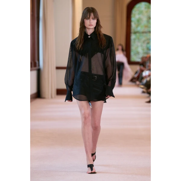 Aje Beria Mini Skirt in Black | Skirts | Coveti