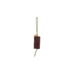 Aje Bottle Brush Charm in Sage-Merlot | Bag charms | Coveti