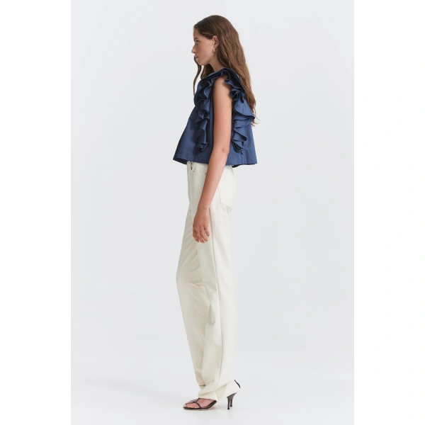 Aje Camellia Top in Slate | Tops | Coveti