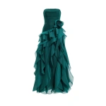 Aje Canyon Gown Green Petrol Aje Canyon Gown in Green Petrol | Evening Gowns | Coveti