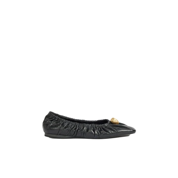 Carmena Ruched Ballet Flat