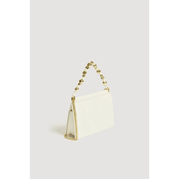 Aje Cece Clutch in Ivory | Clutch Bags | Coveti