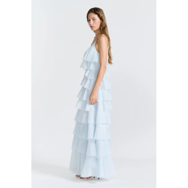 Aje Celestine Maxi Dress in Artic Blue | Maxi Dresses | Coveti