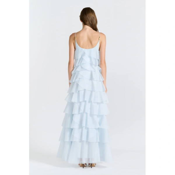 Aje Celestine Maxi Dress in Artic Blue | Maxi Dresses | Coveti