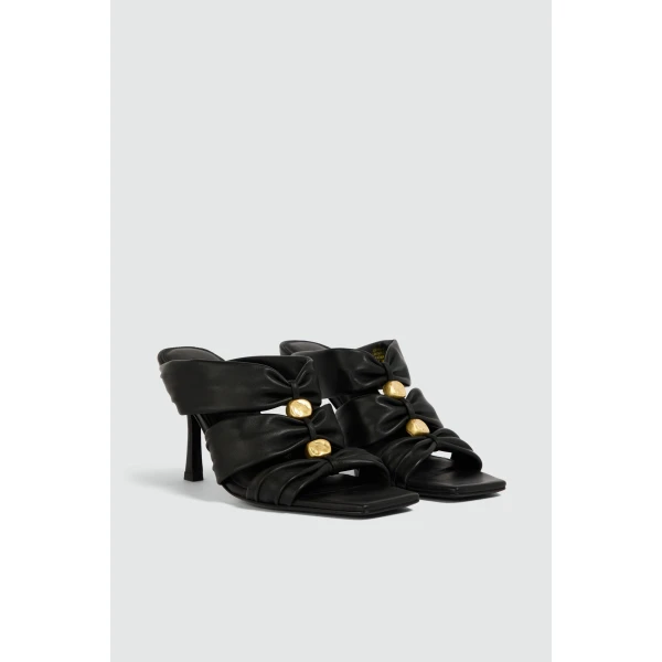 Aje Clara Heel in Black | Heels | Coveti