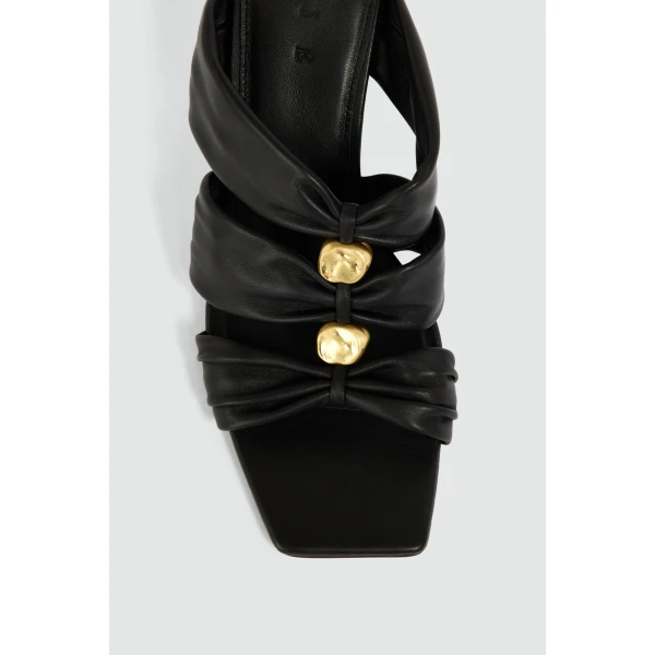 Aje Clara Heel in Black | Heels | Coveti