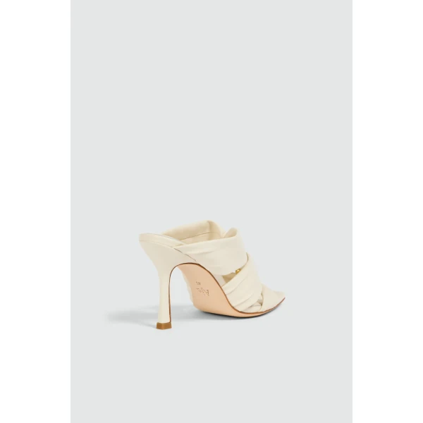 Aje Clara Heel in Ivory | Heels | Coveti