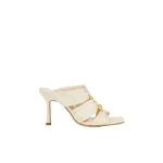 Aje Clara Heel in Ivory | Heels | Coveti