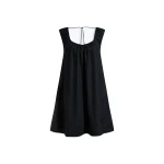 Aje Corine Linen Mini Dress in Black | Mini Dresses | Coveti
