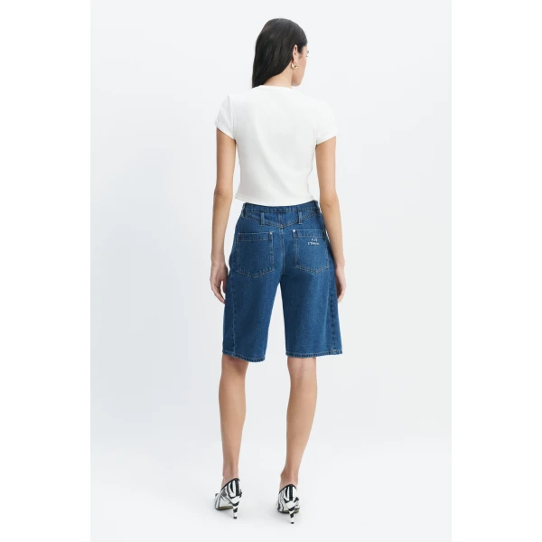 Aje Cowrie Baby Tee in White | T-shirts | Coveti