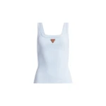 Aje Cowrie Scoop Tank in Powder Blue | Tops | Coveti
