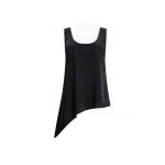 Aje Dawn Asymmetric Top Black Aje Dawn Asymmetric Top in Black | Tops | Coveti