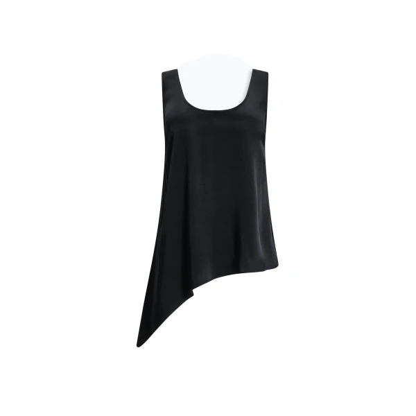 Aje Dawn Asymmetric Top in Black | Tops | Coveti