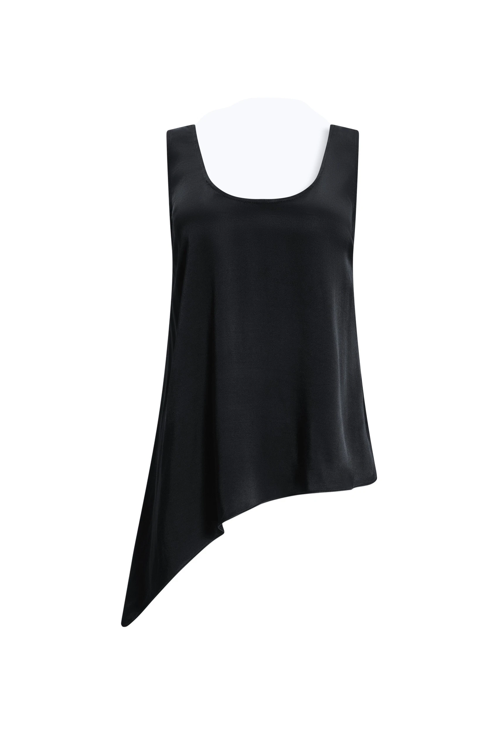 Aje Dawn Asymmetric Top Black Aje Dawn Asymmetric Top in Black | Tops | Coveti