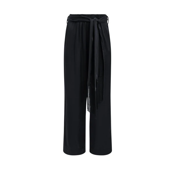 Aje Dawn Relaxed Pants in Black | Pants | Coveti