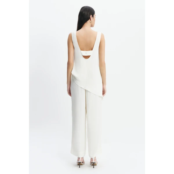 Aje Dawn Relaxed Pants in Ivory | Pants | Coveti