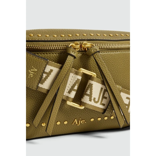 Aje Dekota Belt Bag in Olive | Shoulder & Crossbody Bags | Coveti