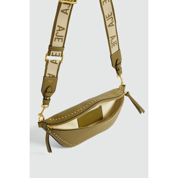 Aje Dekota Belt Bag in Olive | Shoulder & Crossbody Bags | Coveti