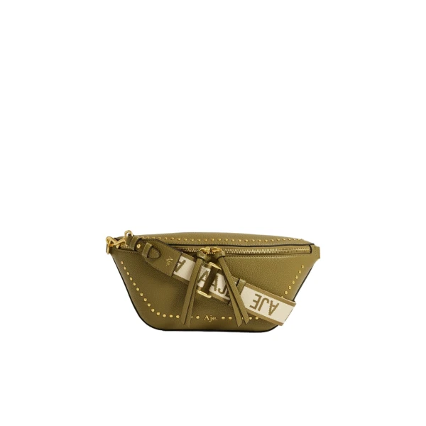 Aje Dekota Belt Bag in Olive | Shoulder & Crossbody Bags | Coveti