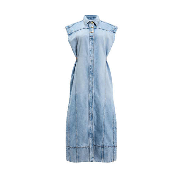 Delora Denim Midi Dress