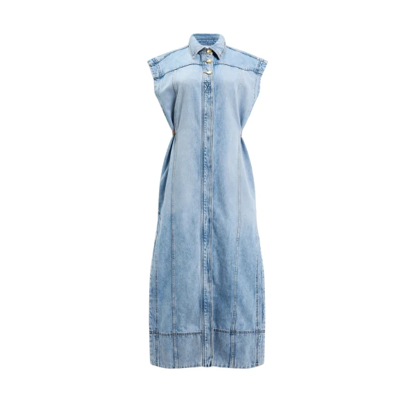 Delora Denim Midi Dress