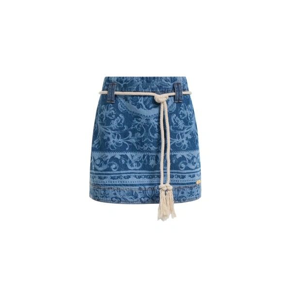 Dive Denim Mini Skirt