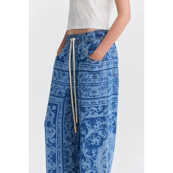 Aje Dive Denim Pants in Blue Heirloom Wash | Pants | Coveti