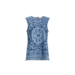 Aje Dive Denim Top Blue Heirloom Wash Aje Dive Denim Top in Blue Heirloom Wash | Tops | Coveti