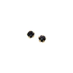 Aje Dusk Resin Stud in Onyx | Earrings | Coveti