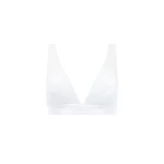 Aje Dylan Rib Bralette in White | Tops | Coveti