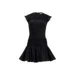 Aje Elarose Lace Mini Dress in Black | Mini Dresses | Coveti