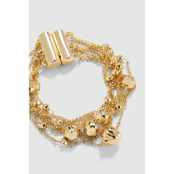 Aje Elle Gold Bracelet in Gold | Bracelets | Coveti